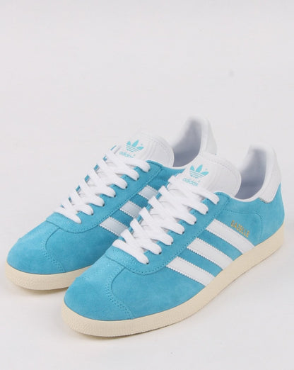 Adidas Gazelle Sneakers Hellcyan/Weiß