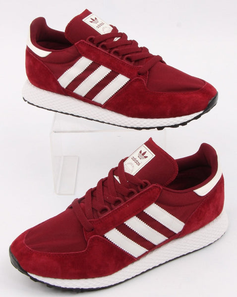 Adidas Forest Grove Trainers Burgundy/cloud White