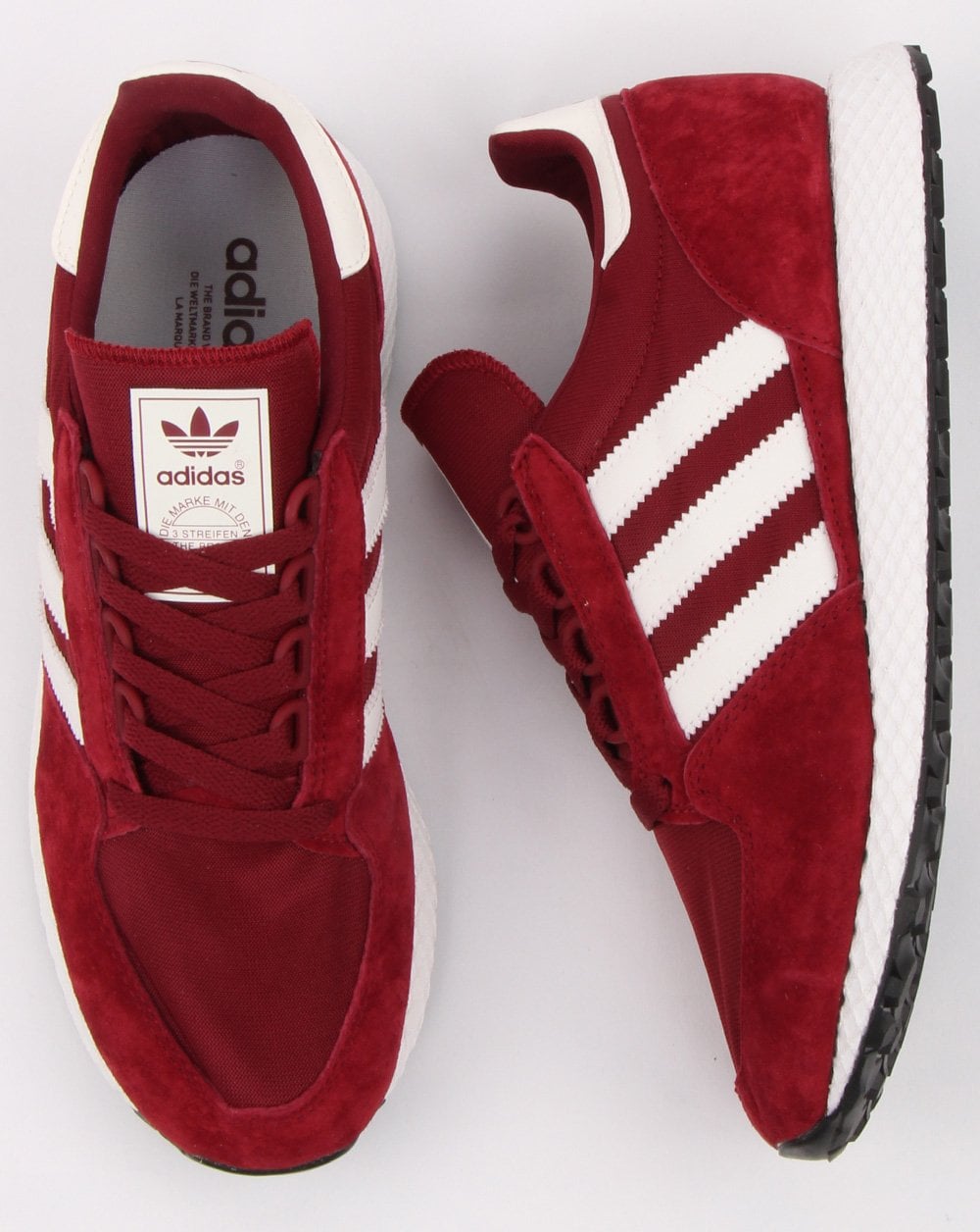 Adidas Forest Grove Sneaker Burgund/Wolkenweiß