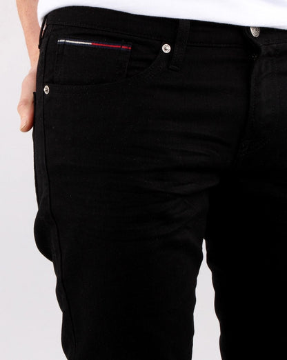 Tommy Jeans – Scanton – Slim-Fit-Jeans in Schwarz