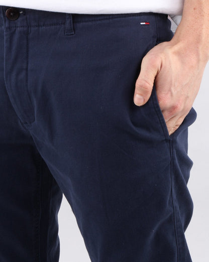 Tommy Hilfiger Slim Fit Chinos Marineblau