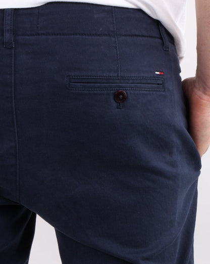 Tommy Hilfiger Slim Fit Chinos Marineblau