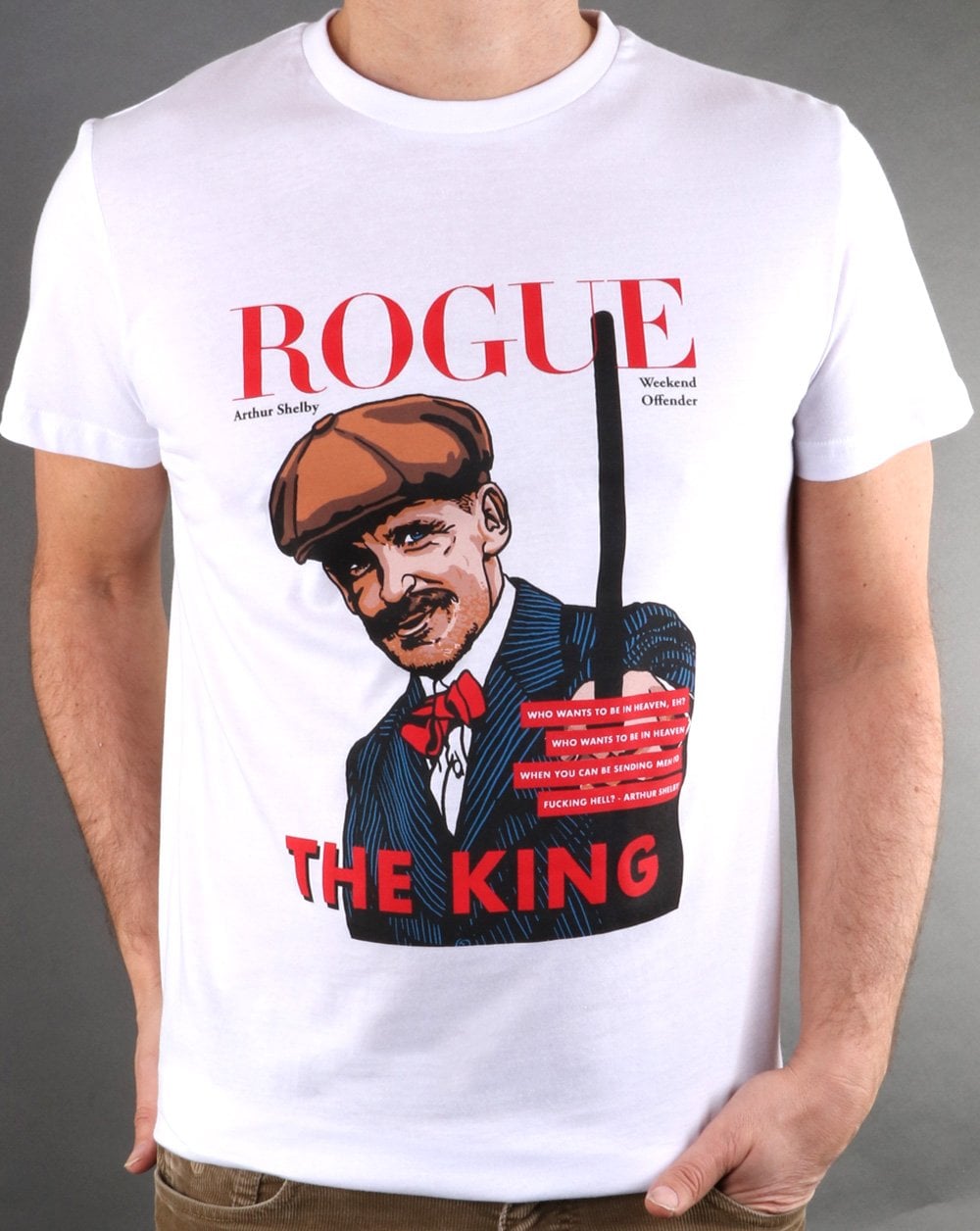 Weekend Offender Rogue Arthur T-shirt White