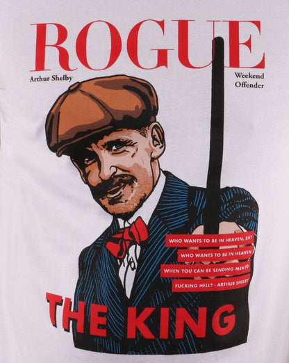 Weekend Offender Rogue Arthur T-Shirt Weiß