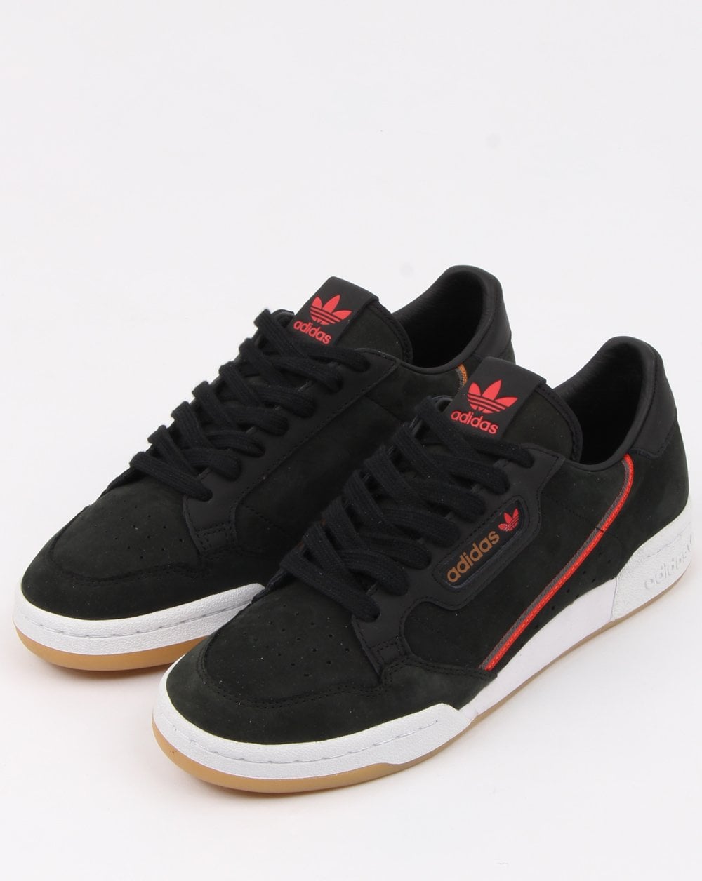 Adidas Continental 80 x TFL Trainers Black/red/brown