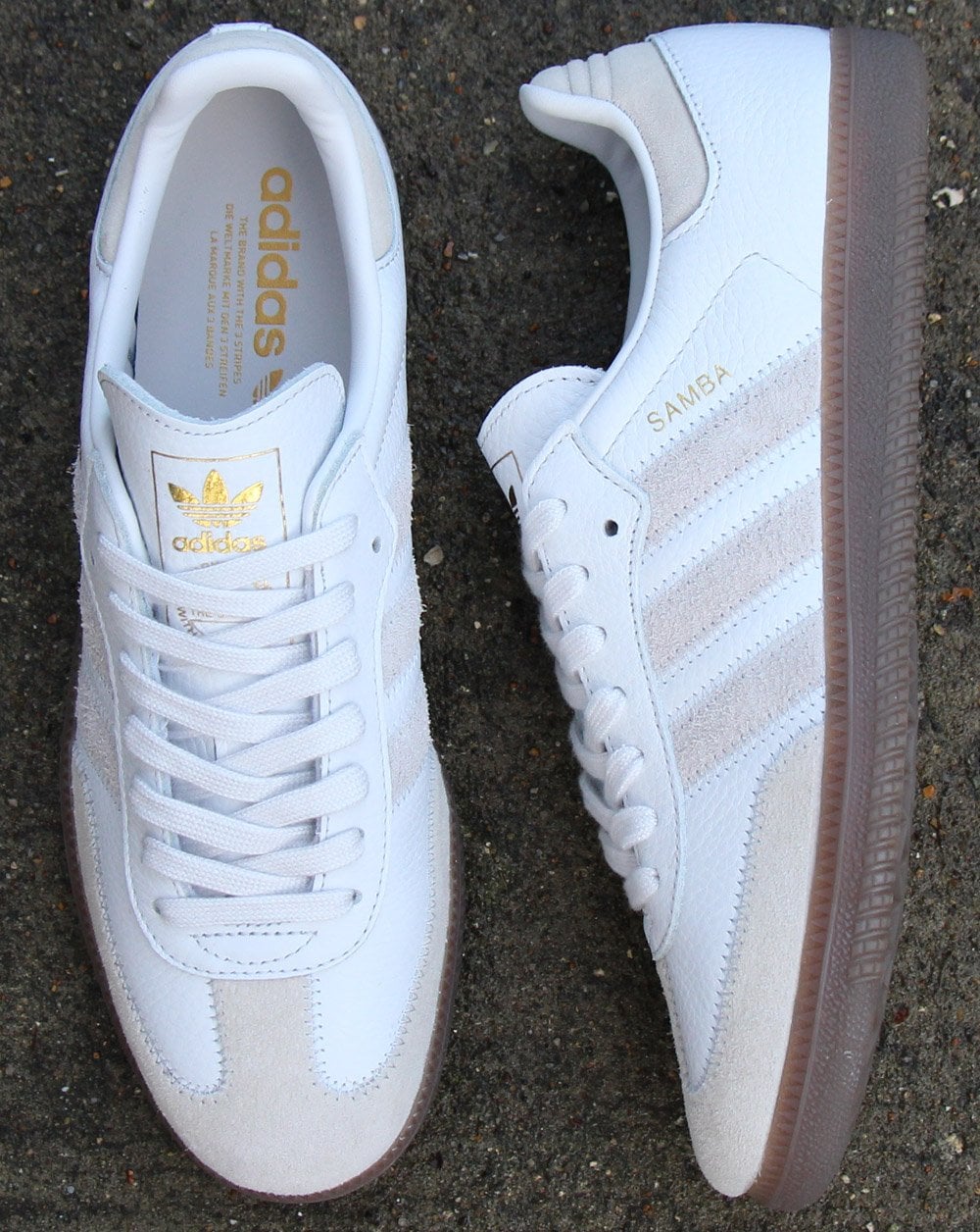 Adidas Samba Og Ft Trainers Crystal White