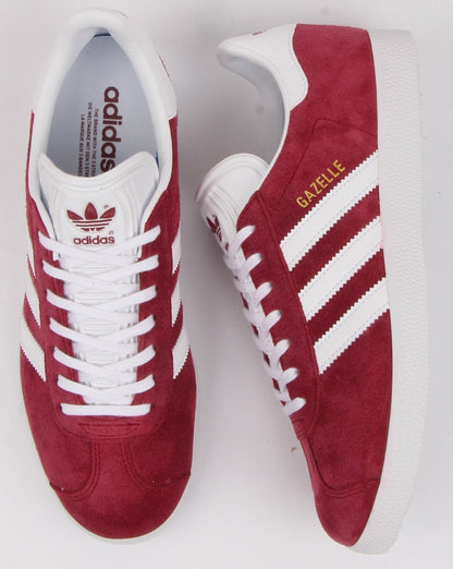 Adidas Gazelle Trainer Burgunderrot