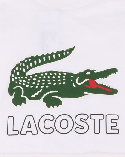 Lacoste Logo T-Shirt Weiß