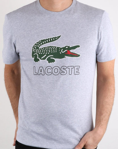 Lacoste Logo T-Shirt Grau