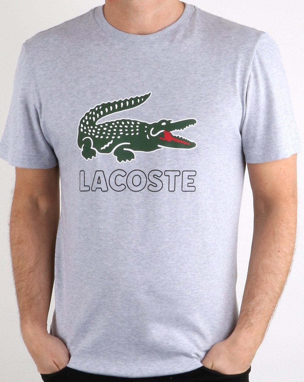 Lacoste Logo T-shirt Grey