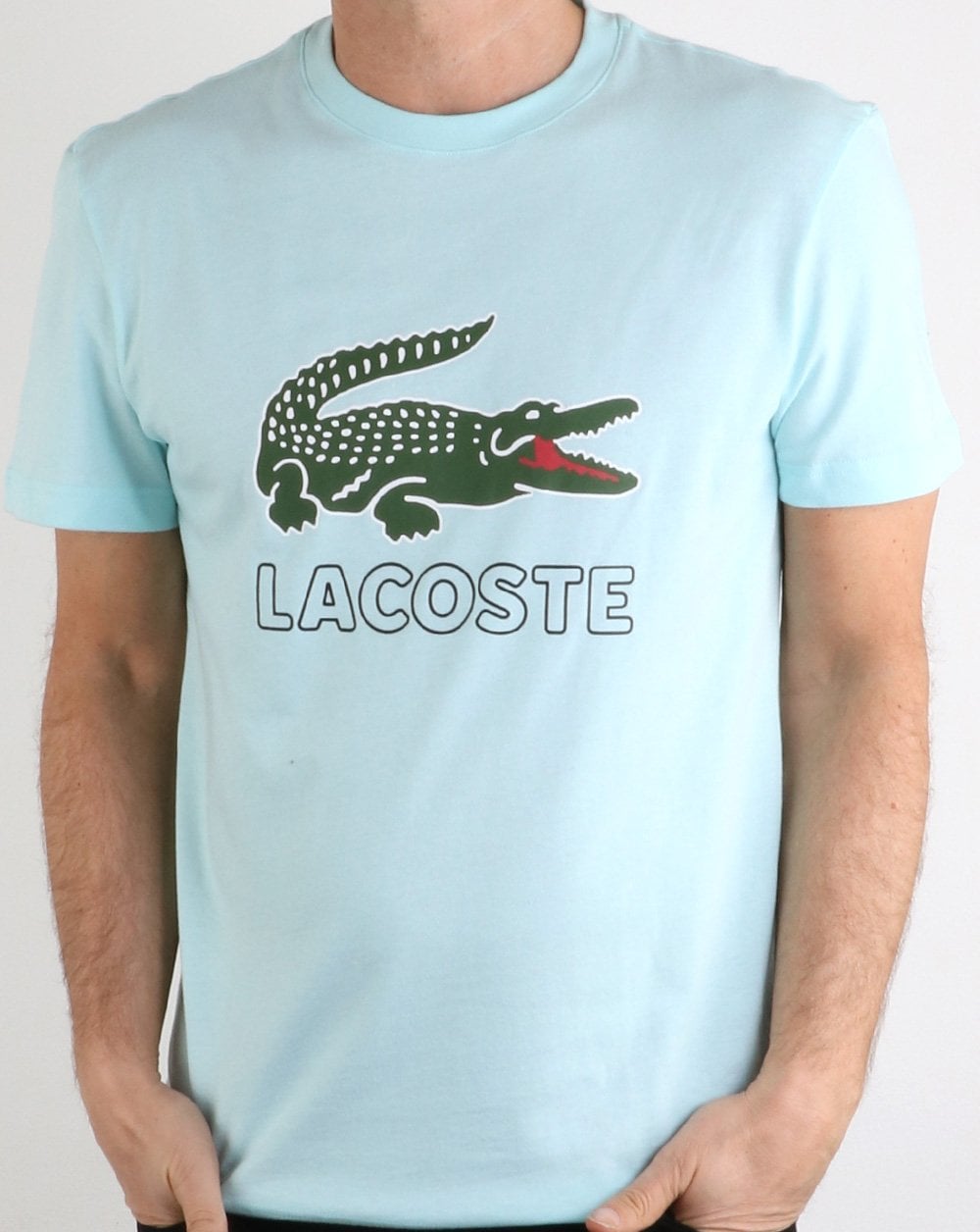 Lacoste Logo T-Shirt Aquablau