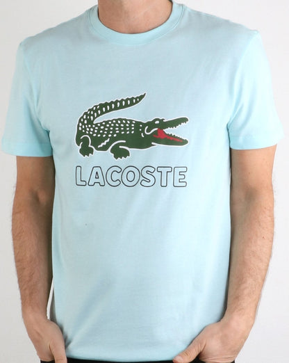 Lacoste Logo T-Shirt Aquablau