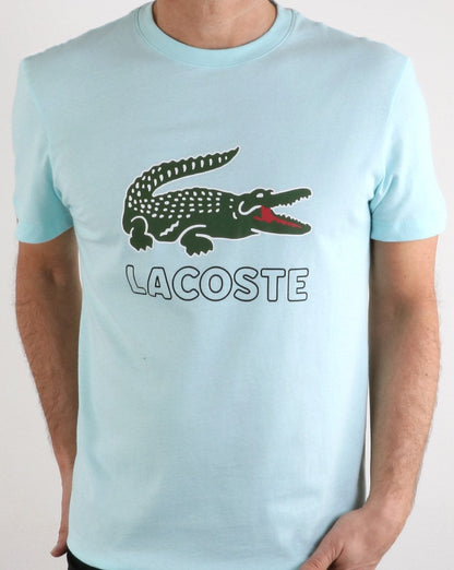 Lacoste Logo T-Shirt Aquablau