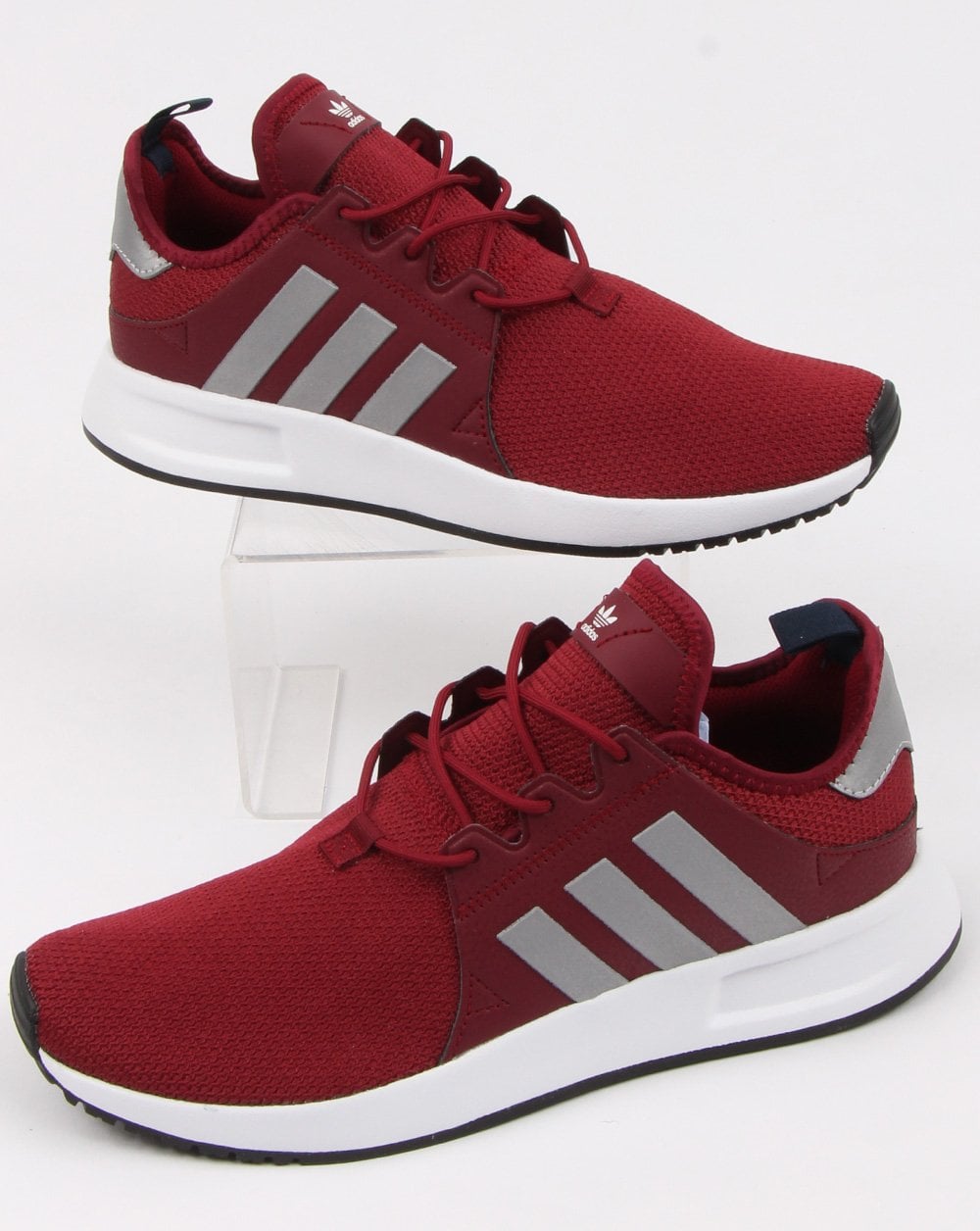 Adidas X_plr Trainers Burgundy/silver