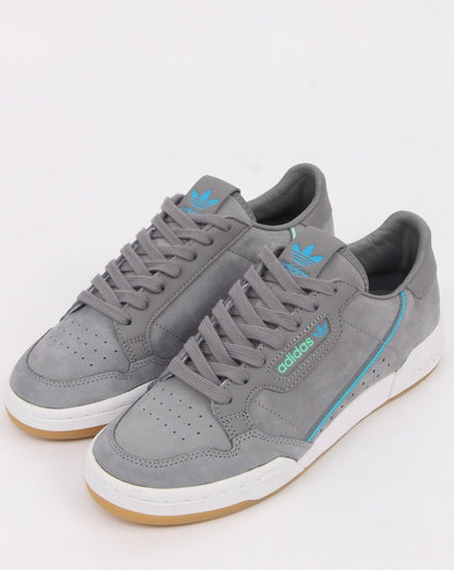 Adidas Continental 80 x TFL Turnschuhe Grau/Blau/Grün
