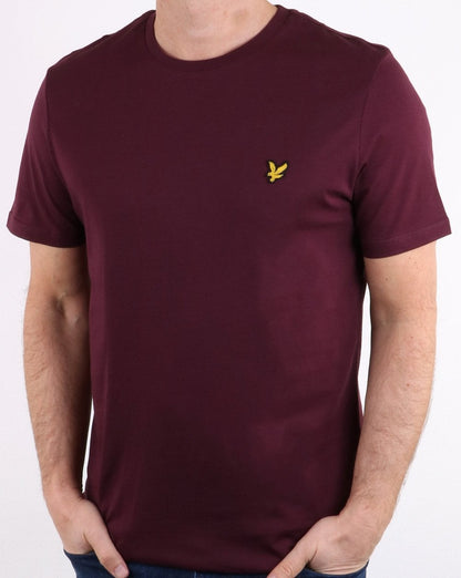 Lyle And Scott T-Shirt Burgunderrot