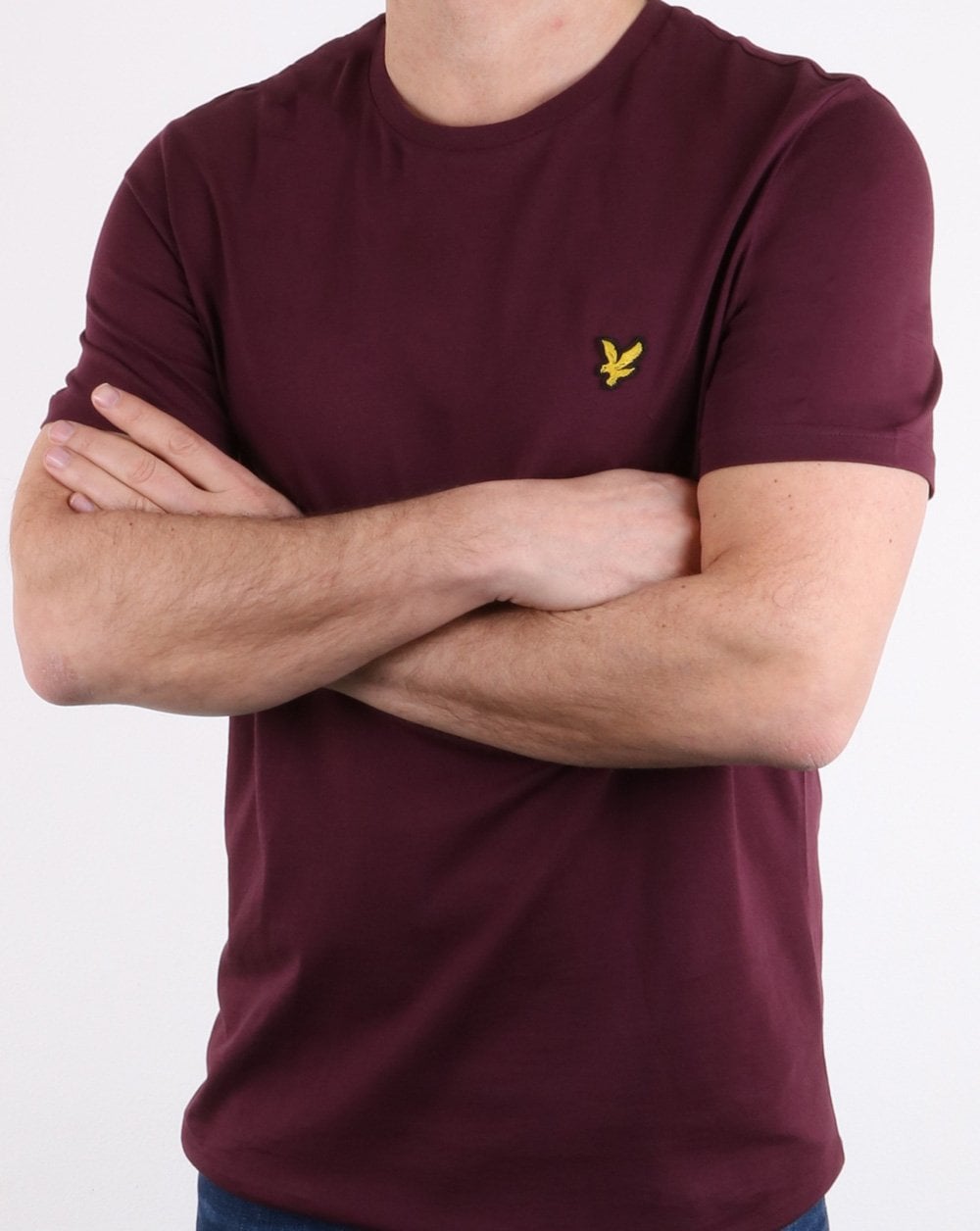 Lyle And Scott T-Shirt Burgunderrot