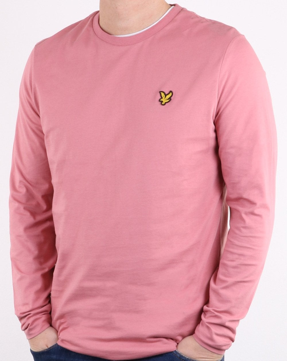 Lyle And Scott Long Sleeve T-shirt Pink