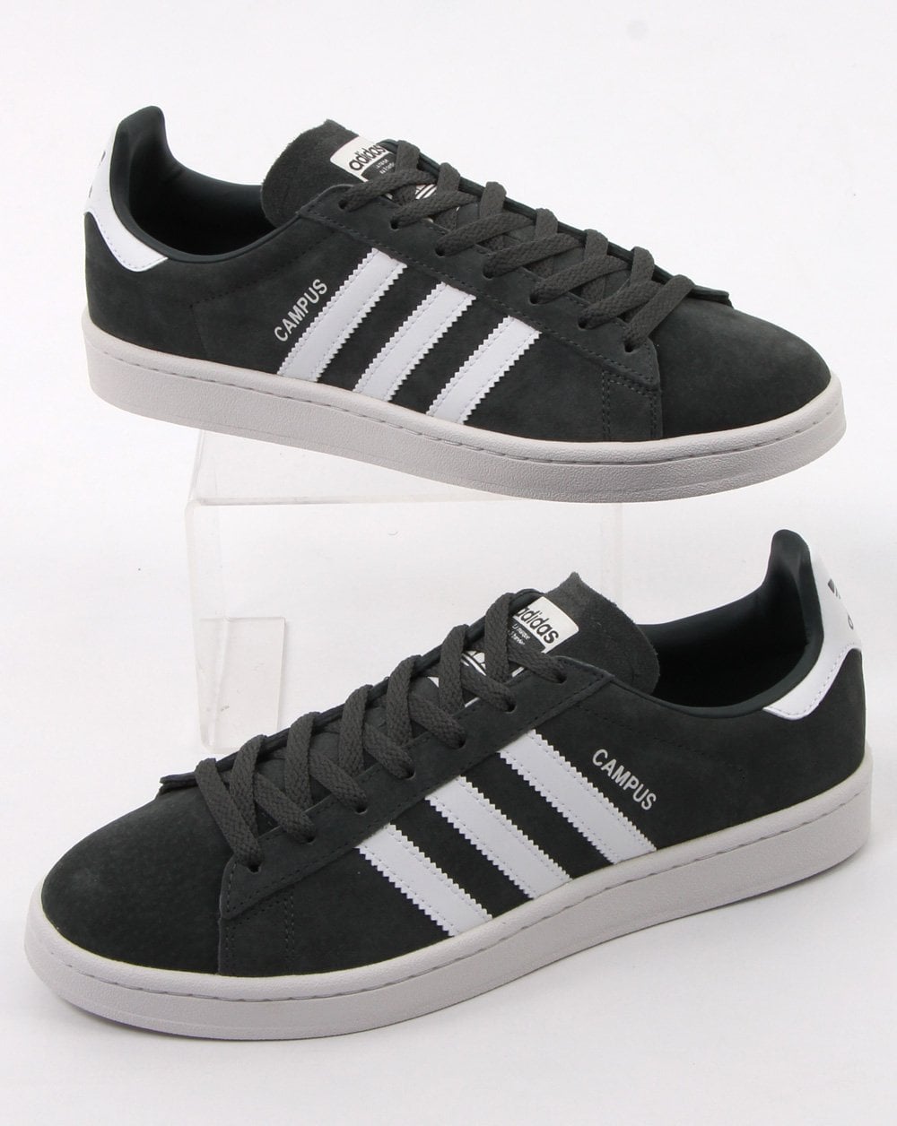 Adidas Campus Sneaker Anthrazit/Weiß