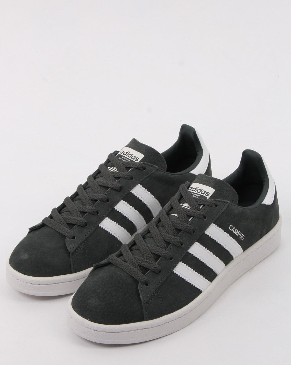 Adidas Campus Sneaker Anthrazit/Weiß