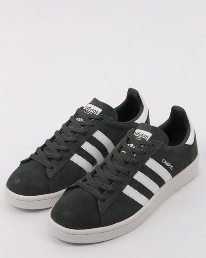Adidas Campus Sneaker Anthrazit/Weiß