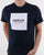 Barbour Block Square T'Shirt Navy - white