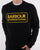 Barbour International Large Logo Sweatshirt Black