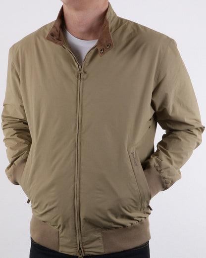 Barbour Harrington Royston Freizeitjacke Stein