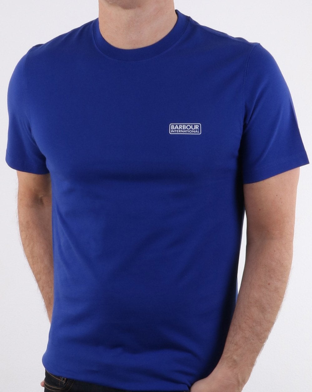 Barbour International Small Logo T-shirt Blue