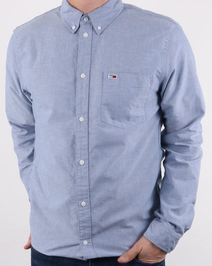 Tommy Hilfiger Classics Hemd Blau
