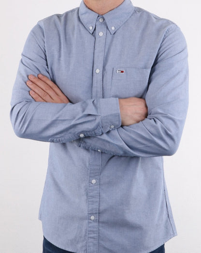 Tommy Hilfiger Classics Hemd Blau