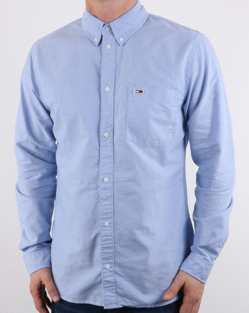 Tommy Jeans Classics Hemd Hellblau