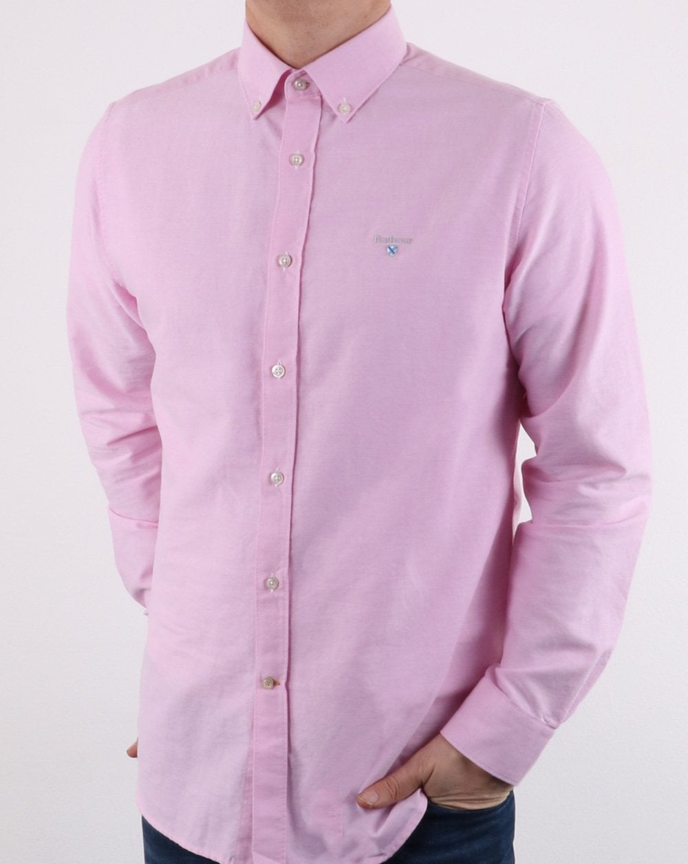 Barbour Oxford Hemd Rosa