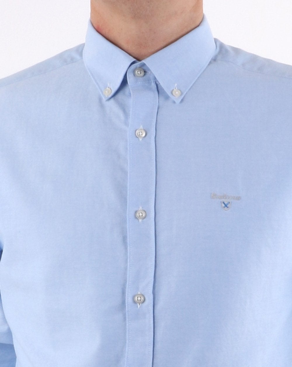 Barbour Oxford Hemd Himmelblau