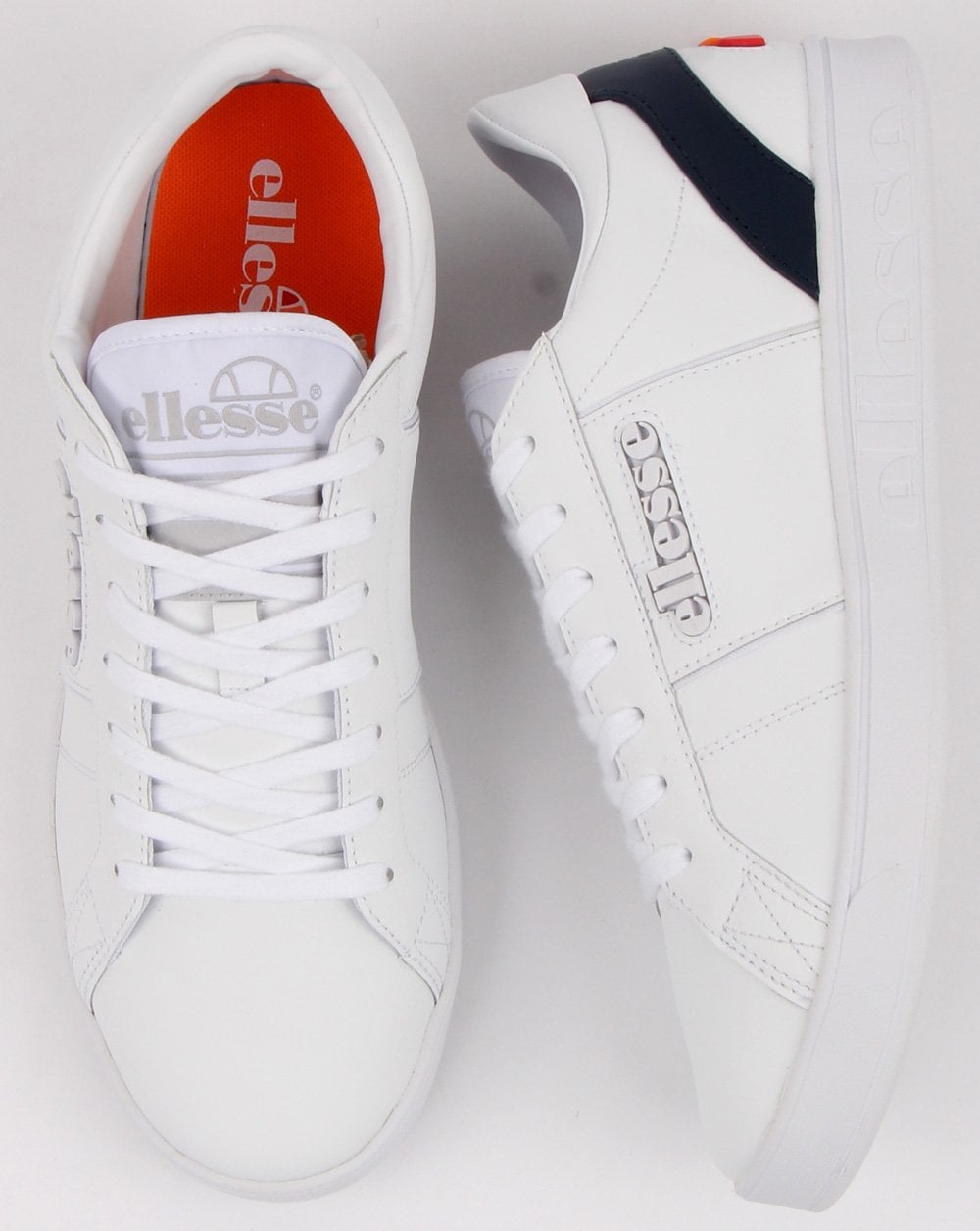 Ellesse LS-80 Leder-Sneaker Weiß