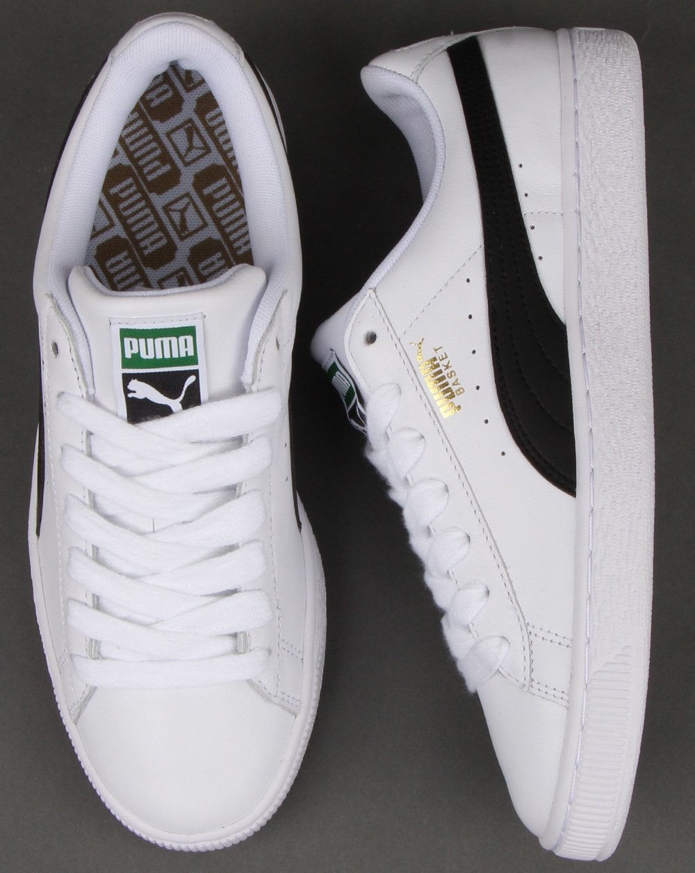Puma Basket Classic LFS Weiß/Schwarz