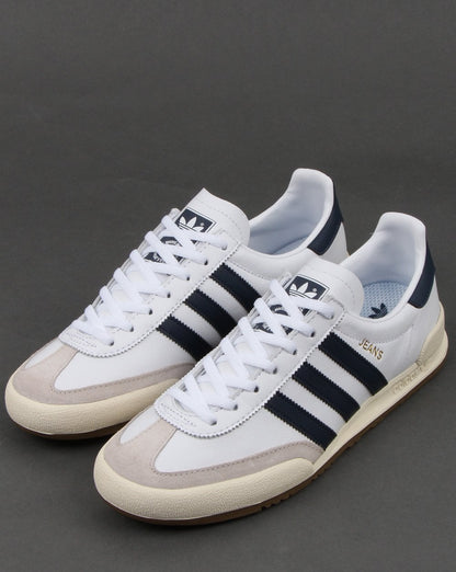 Adidas Jeans Sneakers Weiß/Marineblau