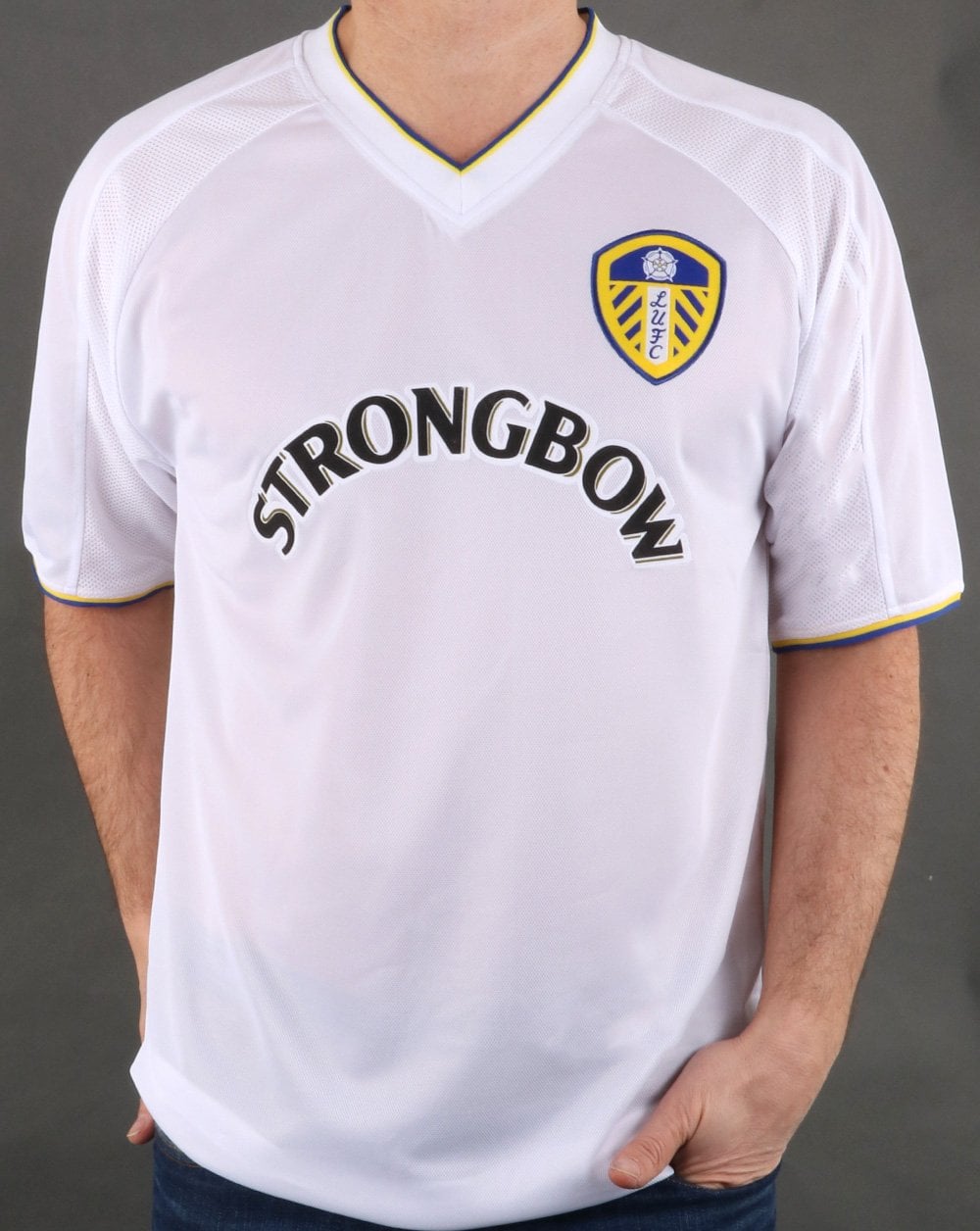 Leeds United 2001 Trikot Weiß