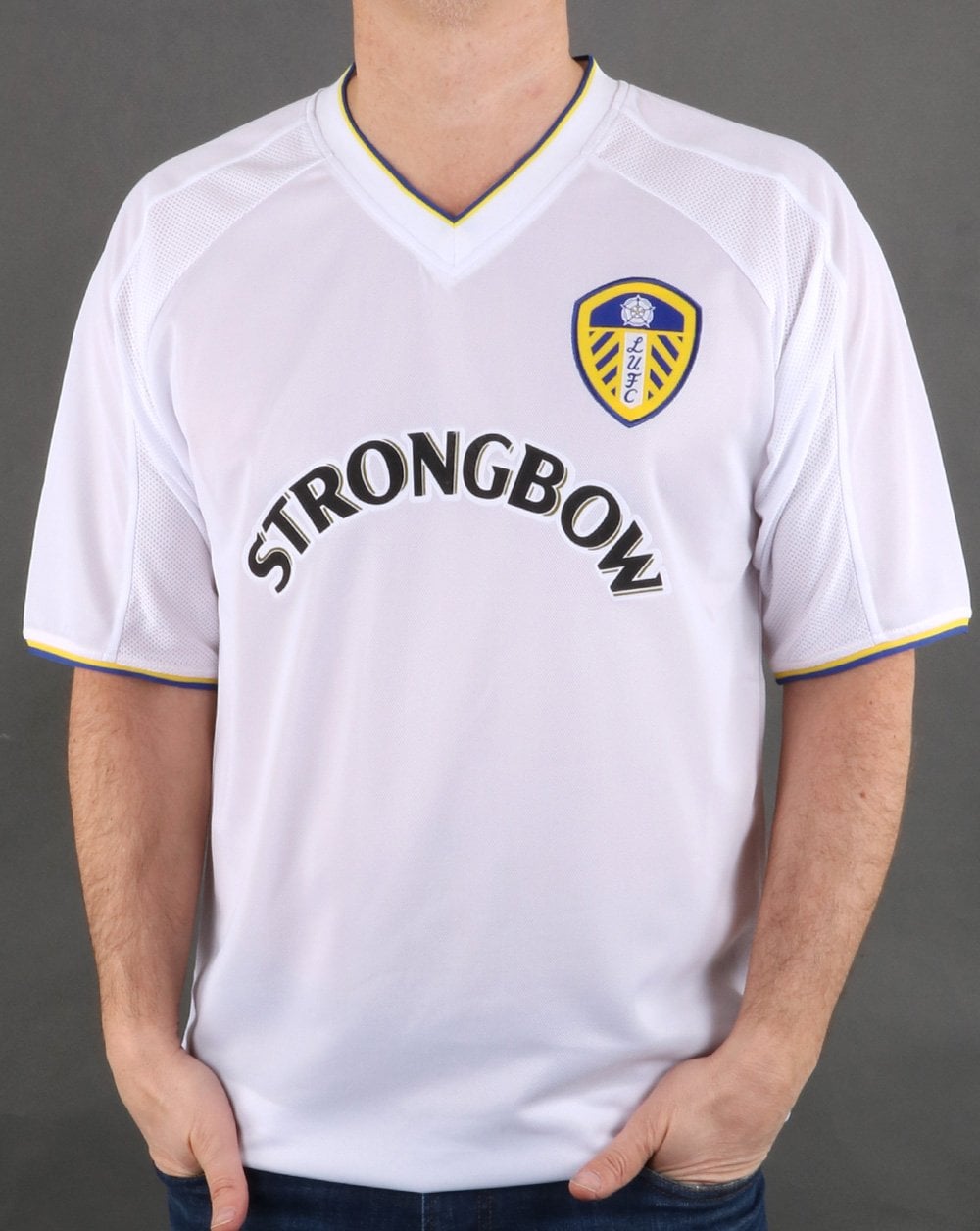 Leeds United 2001 Trikot Weiß