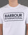 Barbour International Block Logo T-shirt White