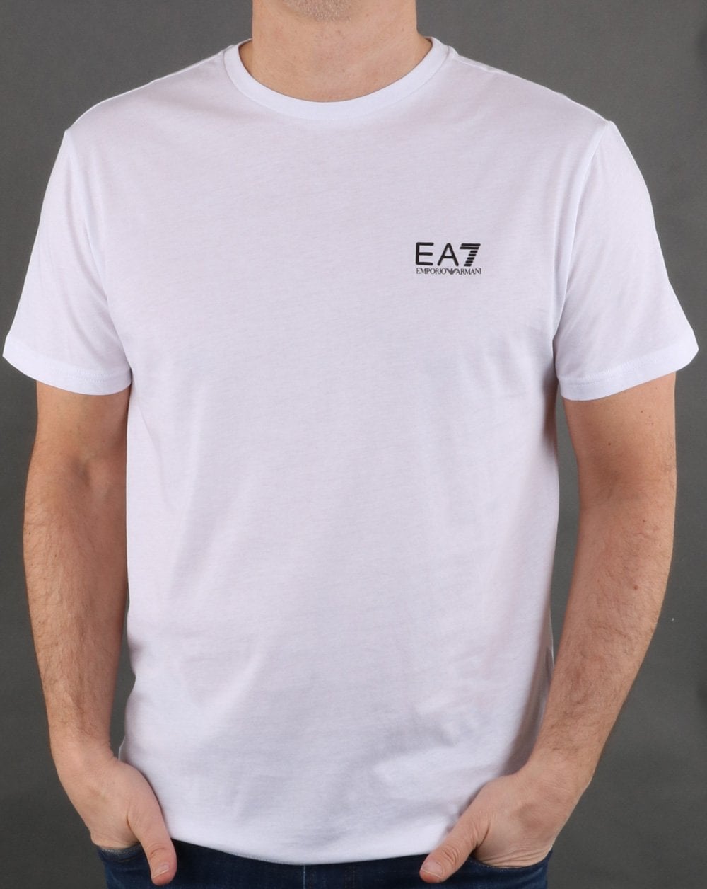 Emporio Armani EA7 Core T-Shirt Weiß