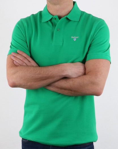 Barbour Poloshirt Grün