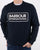 Barbour International Large Logo Sweat Navy