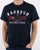 Barbour Bike Stripes Tee Navy