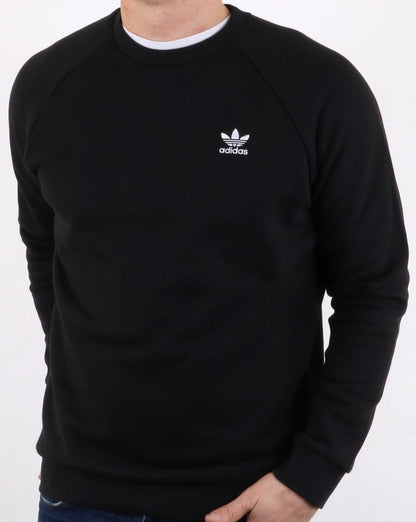 Adidas Originals Essential Crew Sweatshirt Schwarz