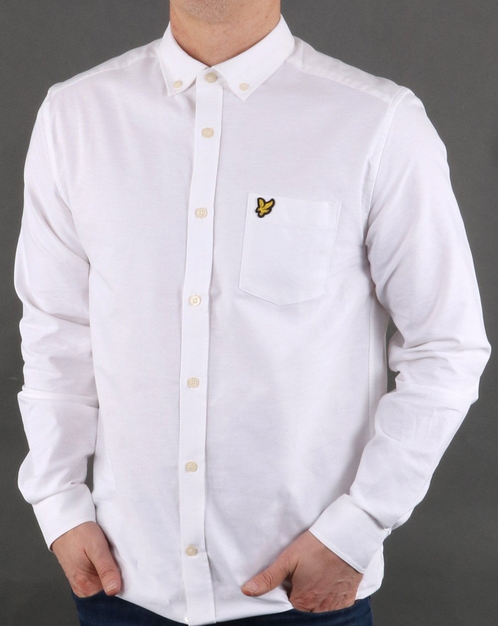 Lyle And Scott Oxford-Hemd Weiß