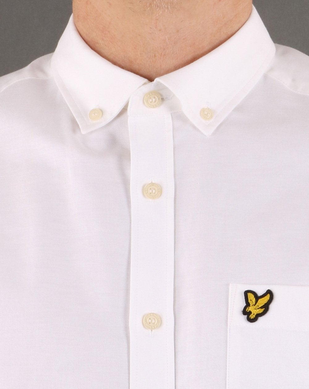 Lyle And Scott Oxford Shirt White