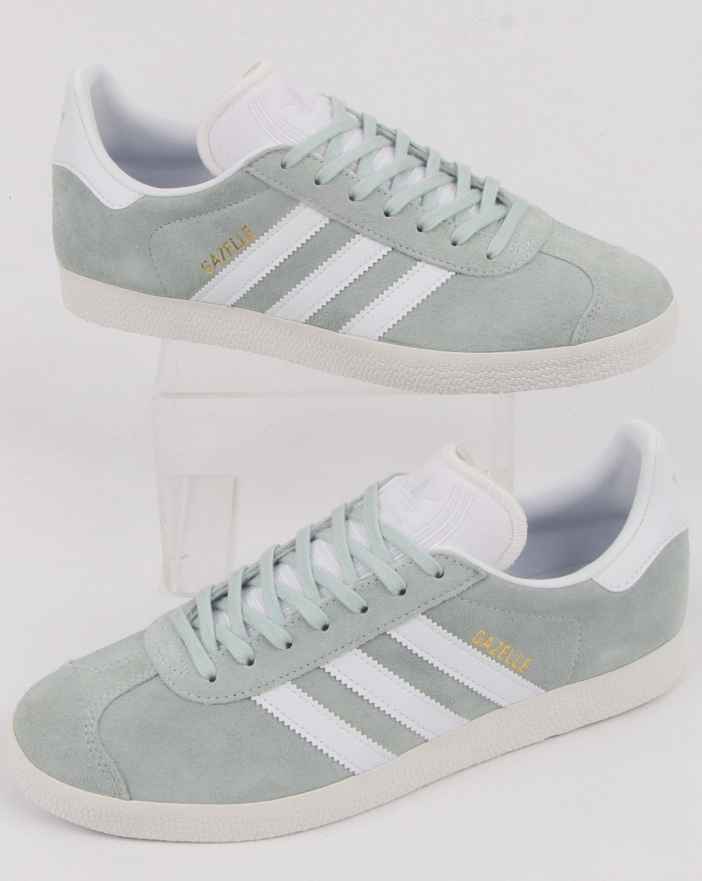Adidas Gazelle Sneakers Vapor Grün/Weiß