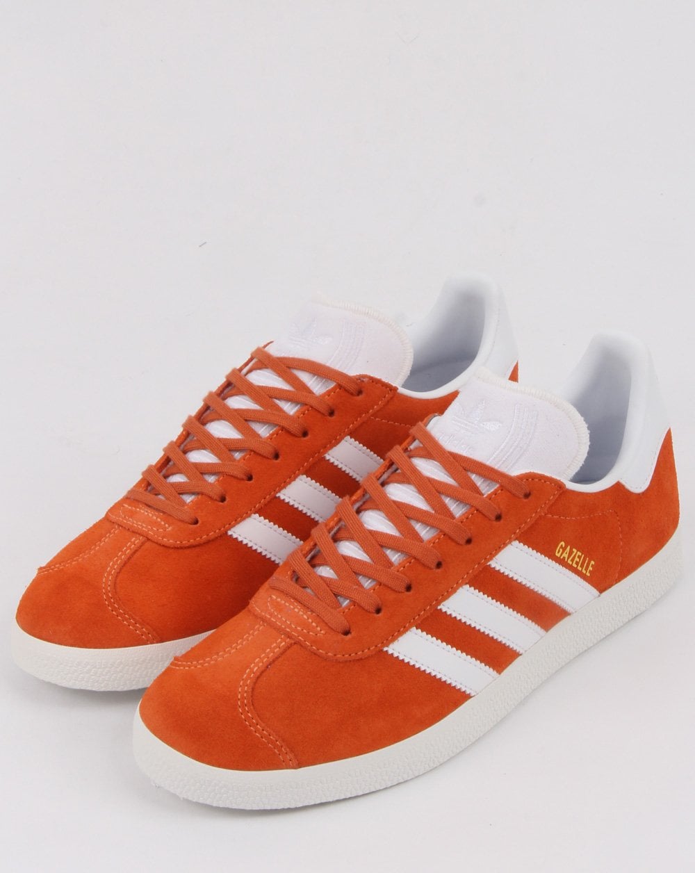 Adidas Gazelle Sneakers Orange/Weiß