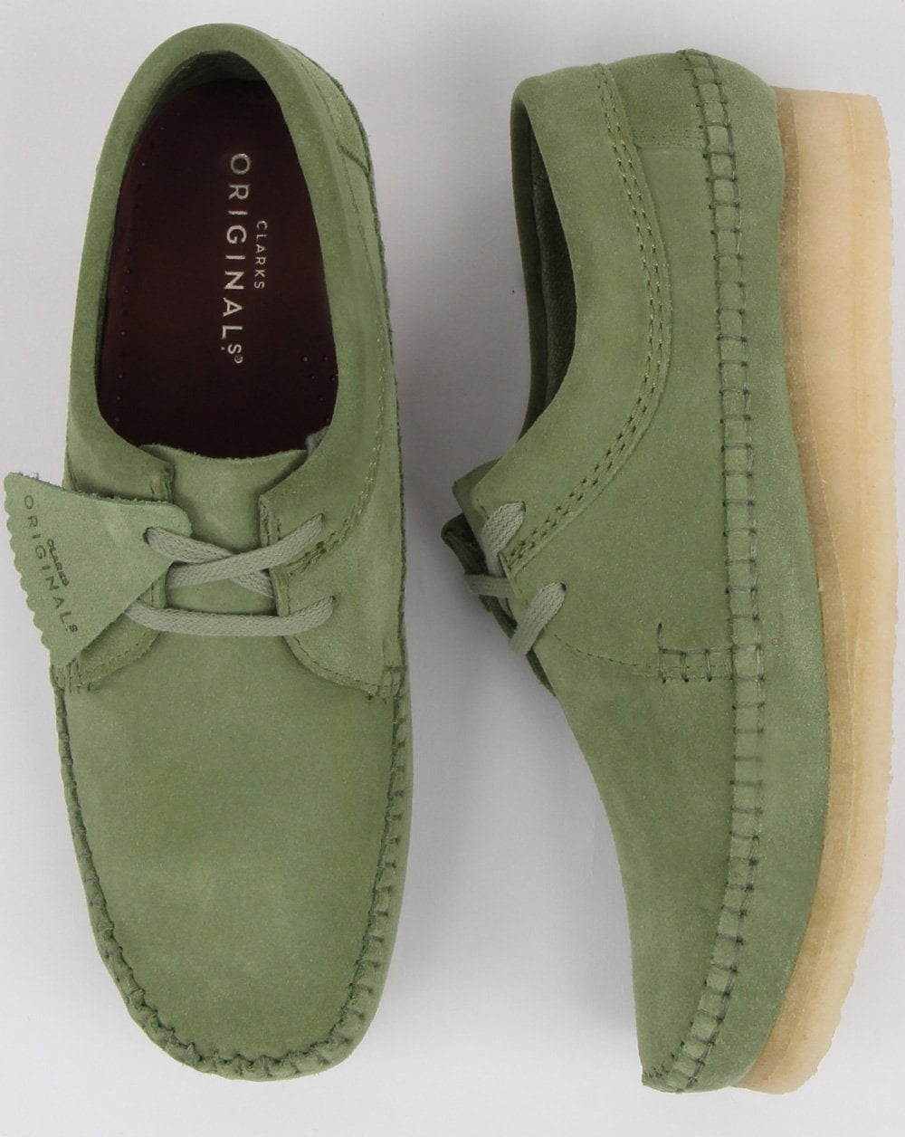 Clarks Originals Weaver Schuhe Kaktusgrün